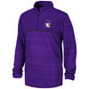 Northwestern University Wildcats Colosseum Youth Purple Salta 1/4 Zip Windshirt with N-Cat Design