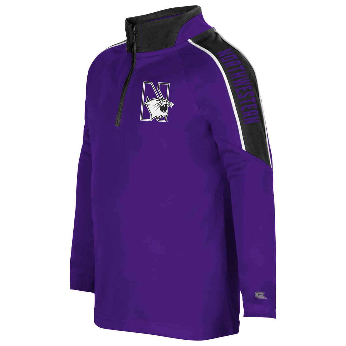 Northwestern University Wildcats Colosseum Toddler Boys Oz Windshirt