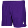 Northwestern University Wildcats Men's Colosseum Purple Ciao Woven Short with N-Cat Design