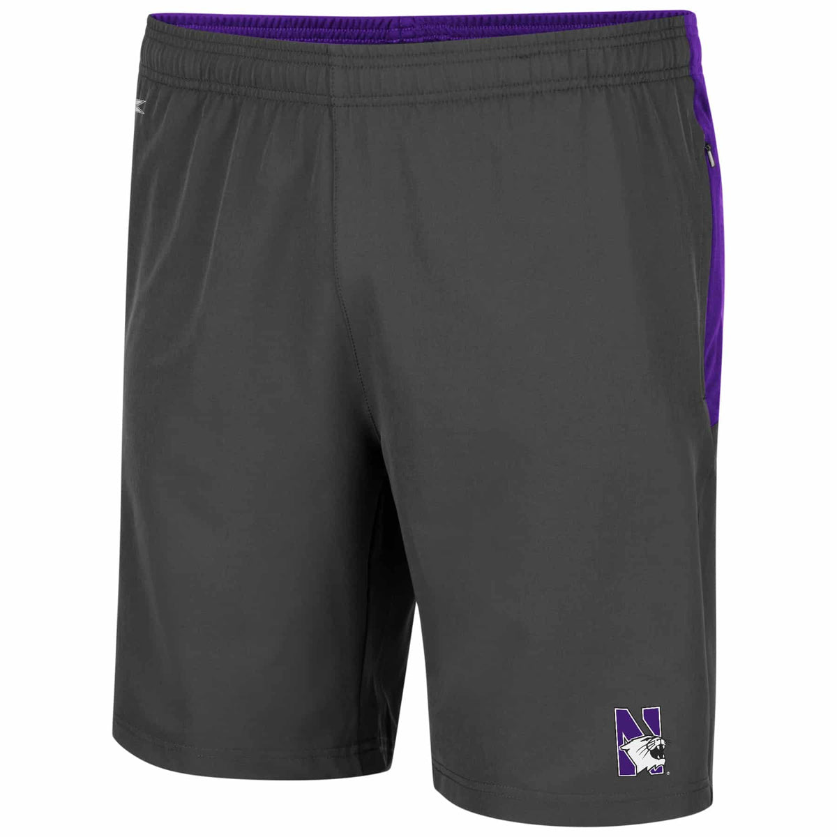 Northwestern University Wildcats Men's Colosseum Jean-Ralphio Short