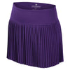 Northwestern University Wildcats Colosseum Women's Purple Sorority Row Pleated Skort