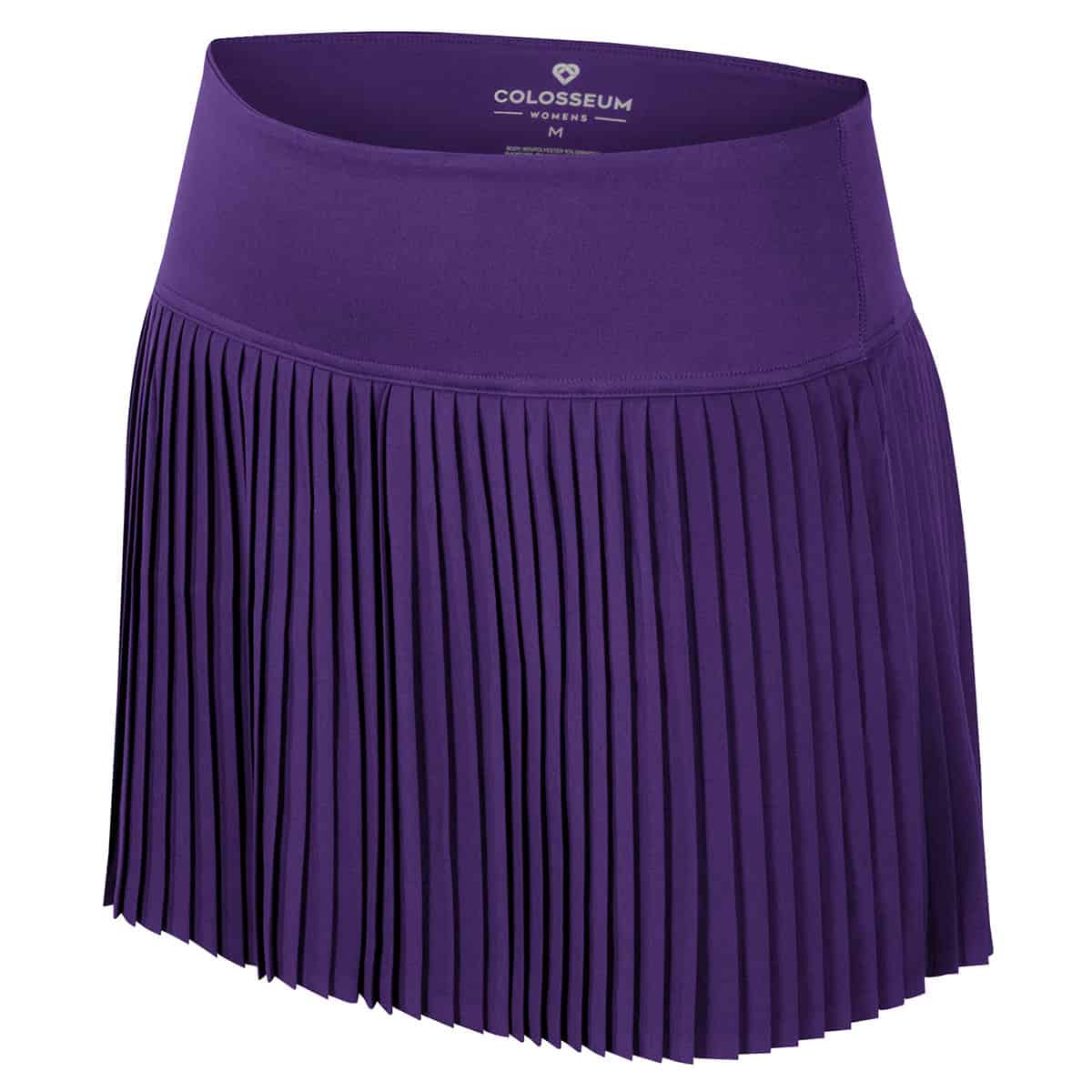 Northwestern University Wildcats Colosseum Women's Purple Sorority Row Pleated Skort