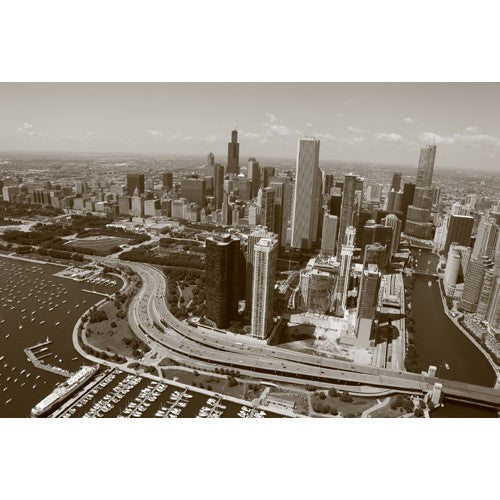 Chicago Postcard: Chicago Lakefront at The Curve CPC0065