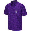 Northwestern University Wildcats Colosseum Purple Molokai Camp Shirt