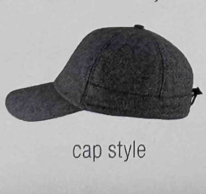 Northwestern University Wildcats Black Yooper Convertible Earflap Hat