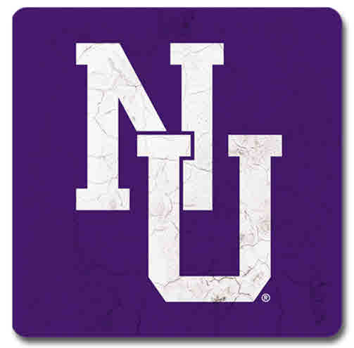 Northwestern University Wildcats Ceramic Coaster #12