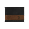 Northwestern University Wildcats Black/Tan Two Tone Westbridge Genuine Leather Billfold Wallet