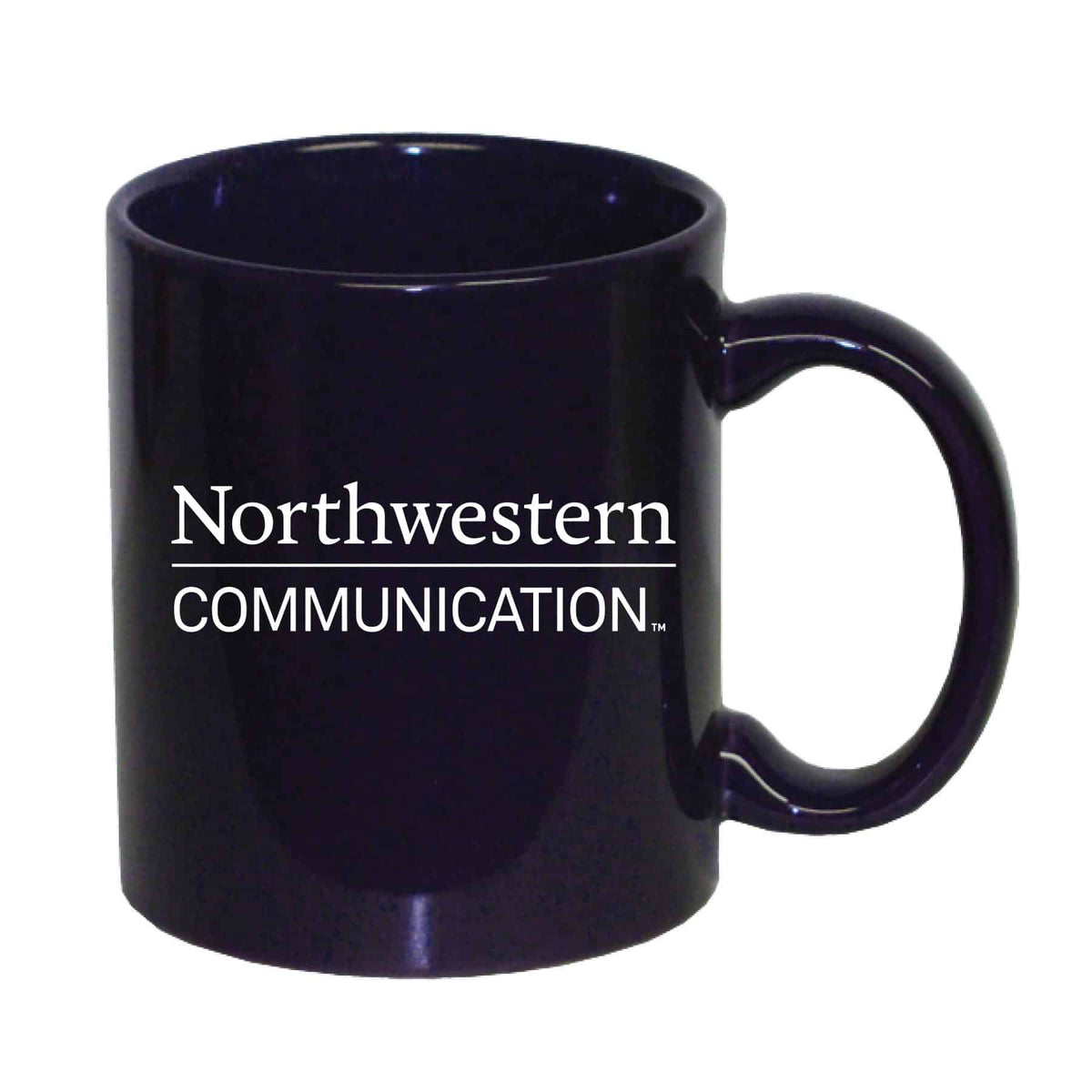 Northwestern University Wildcats 11 oz. Purple Ceramic Coffee Mug with Communications Design