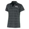Northwestern I Kellogg Antigua Women's Compass Charcoal Multi Polo Shirt
