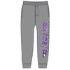 Northwestern University Wildcats Adult Light Weight Pants with Elastic Cuffed Bottom