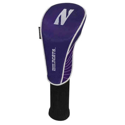 Northwestern Wildcats Utility Golf Club Headcover with Stylized N Design