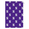 Northwestern University Wildcats Purple Laundry Bag with All Over N Print