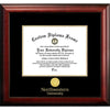 Northwestern University Wildcats Gold Embossed Medallion Diploma Frame