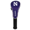 Northwestern Wildcats Driver Golf Club Headcover with Stylized N design