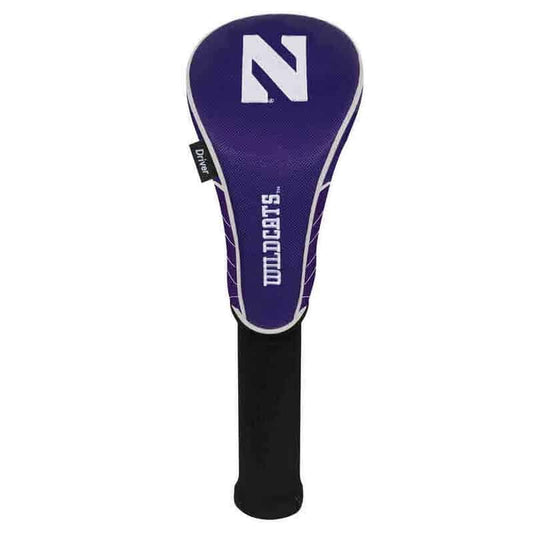 Northwestern Wildcats Driver Golf Club Headcover with Stylized N design