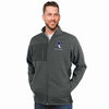 Northwestern Wildcats Men's Antigua Charcoal Heather Multi Course Full-Zip Jacket with N-Cat Design