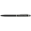 Northwestern I Kellogg Laser Engraved Black Matte Modern Ball Point Pen