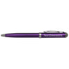 Northwestern University Wildcats Laser Engraved Purple Click Action Gel Ink Pen