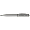 Northwestern I Kellogg Laser Engraved Silver Click Action Gel Ink Pen