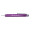 Northwestern University Wildcats Laser Engraved Triangle Matte Modern Purple Pen