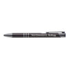 Northwestern I Kellogg Laser Engraved Gunmetal Aura Pen