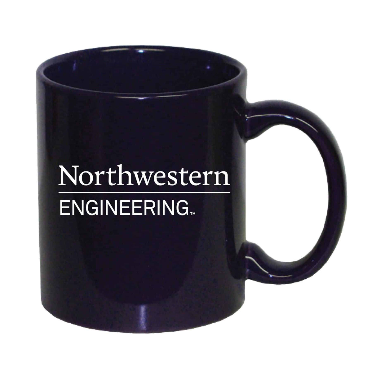 Northwestern University Wildcats 11 oz. Purple Ceramic Coffee Mug with Engineering Design