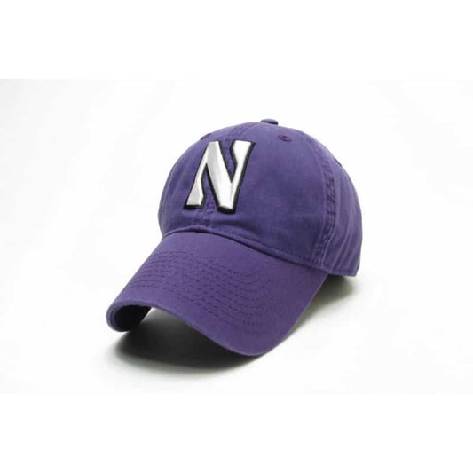 Northwestern Wildcats Legacy Unconstructed Fitted Purple Hat with Stylized N Design