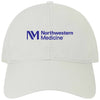 Northwestern Feinberg School of Medicine Legacy Unconstructed Adjustable White Hat