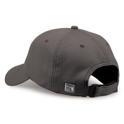 Northwestern University Wildcats Game Unconstructed Graphite Velcro Back Hat with Multicolor N-cat Design -Black