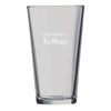 Northwestern I Kellogg Laser Engraved 16 oz. Pint Glass