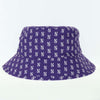 Northwestern University Wildcats Relaxed Purple Floppy/Bucket Hat with All Over Stylized N Print Design