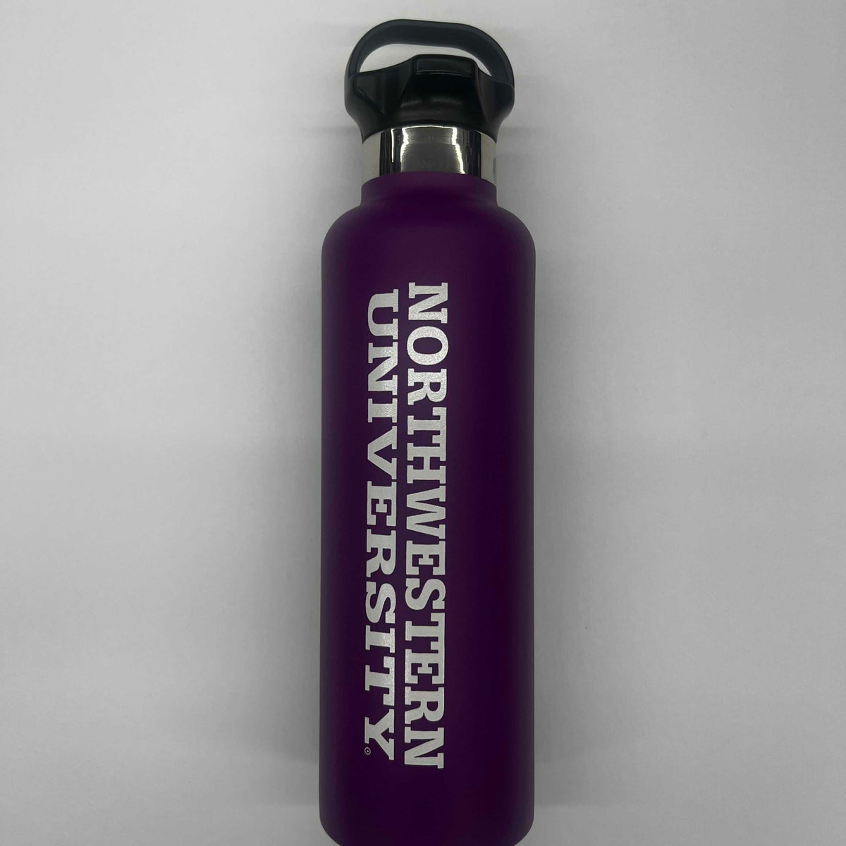 Northwestern University Wildcats 25 oz. h2go Ascent Stainless Steel Insulated Purple Water Bottle