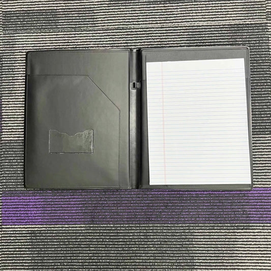 Northwestern | Kellogg Stacked Design Laser Engraved Writing Portfolio