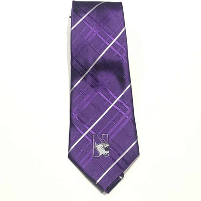 Northwestern University Wildcats Purple Oxford Woven Necktie