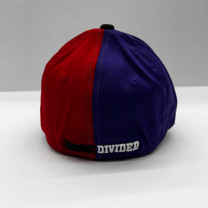 Northwestern University Wildcats House Divided Hat with Wisconsin Badgers-Back