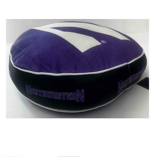Northwestern University Wildcats Purple Puff Pillow 15"-2