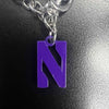 Northwestern University Wildcats Purple N Logo Toggle Bracelet