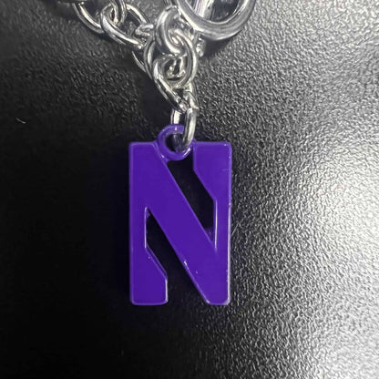 Northwestern University Wildcats Purple N Logo Toggle Bracelet