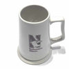 Northwestern Wildcats 26 oz. White Ceramic Stein with Multi Color N-Cat Design