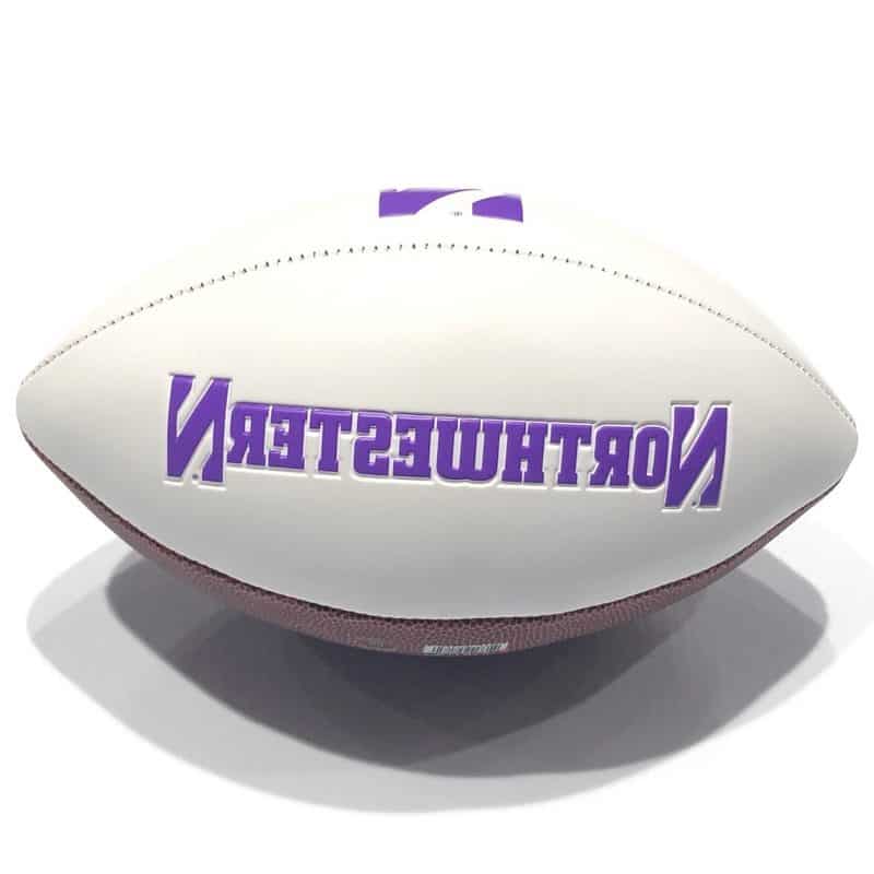 Northwestern University Wildcats Regulation Size Autograph/Signature Football 11.5"