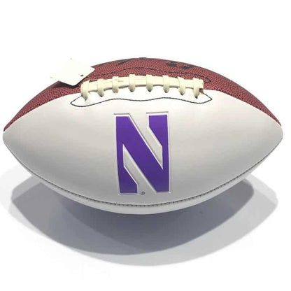 Northwestern University Wildcats Regulation Size Autograph/Signature Football 11.5"