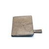 Northwestern University Wildcats Black Genuine Leather Square Snap Wallet