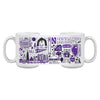 Northwestern University Wildcats Julia Gash 15 oz. Coffee Mug