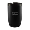 Northwestern Kellogg Laser Engraved Vacuum Insulated 10 oz. Keeper Kup Black Travel Tumbler