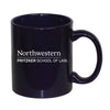 Northwestern University Wildcats 11 oz. Purple Ceramic Coffee Mug with Pritzker School of Law Design