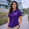 Northwestern I Kellogg Antigua Women's Legacy Pique Polo in Purple
