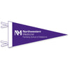 Northwestern Feinberg School of Medicine Wool Felt Pennant Size Large 12"X30"