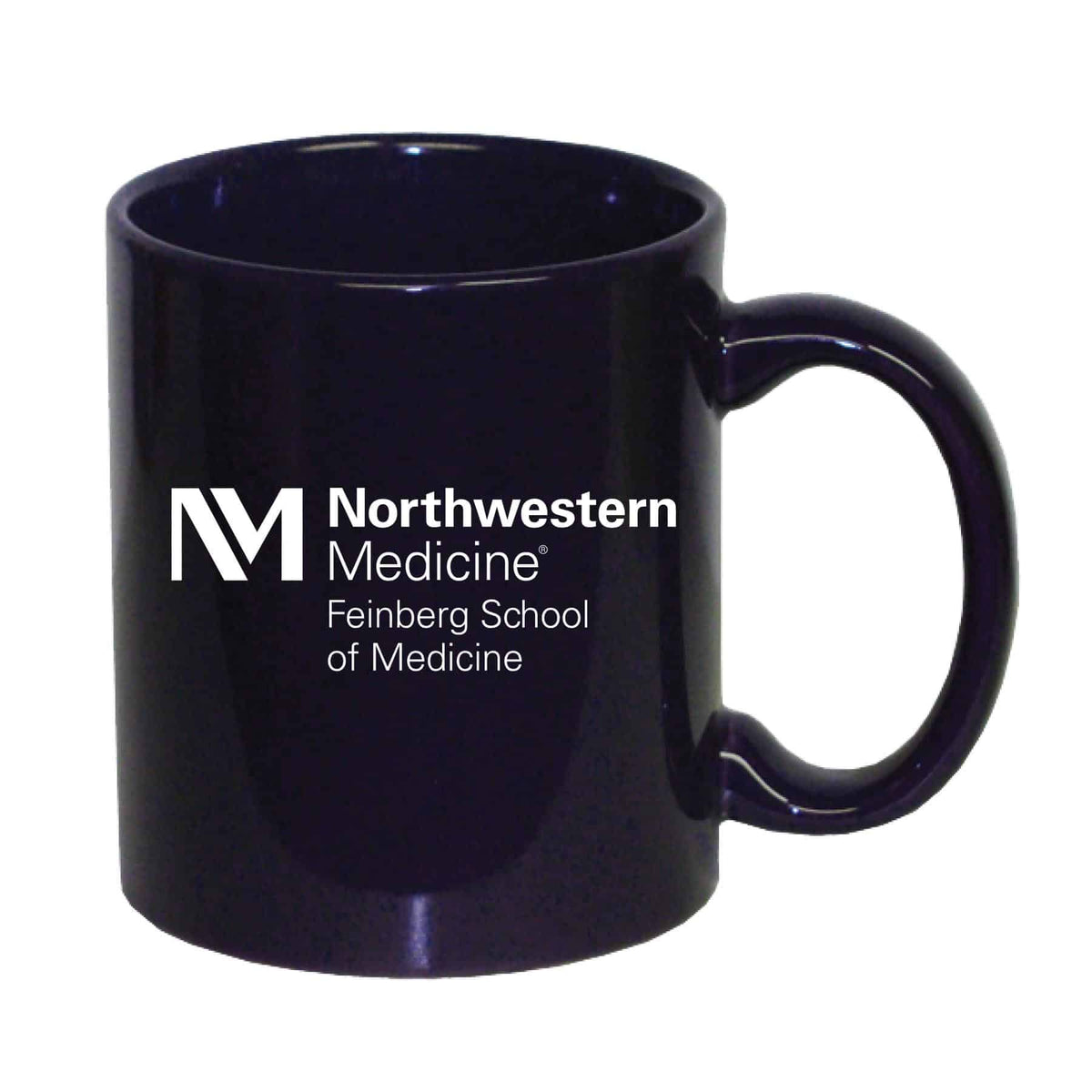 Northwestern University Wildcats 11 oz. Purple Ceramic Coffee Mug with Feinberg School of Medicine Design