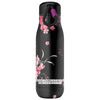 Northwestern University Wildcats 18oz Midnight Floral Zoku Bottle