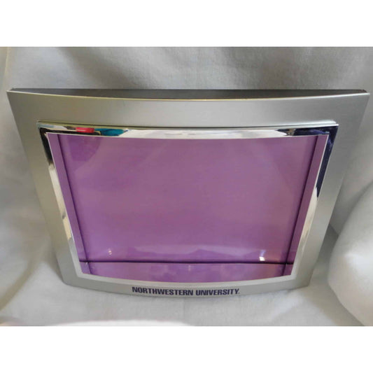 Northwestern University Wildcats 4"X6" Silver Picture Frame